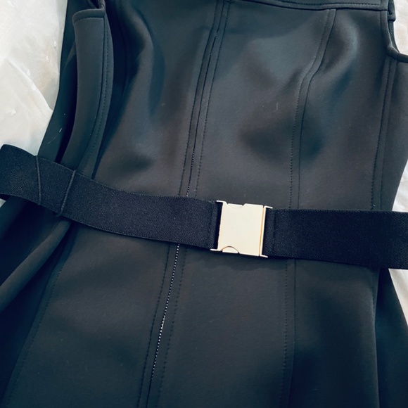 Tommy Hilfiger Sleeveless Dress Scuba in Black - Picture 3 of 3